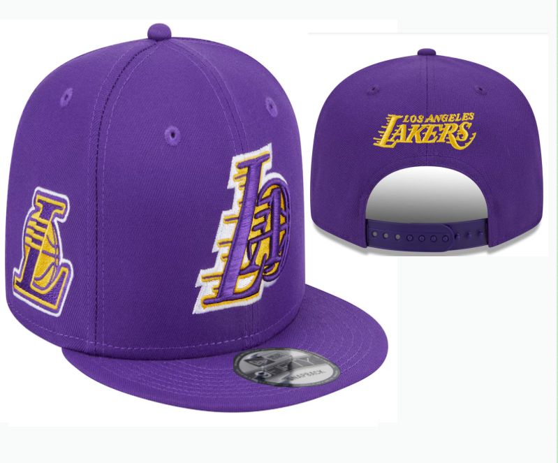 2025 NBA Los Angeles Lakers Hat style TX 02